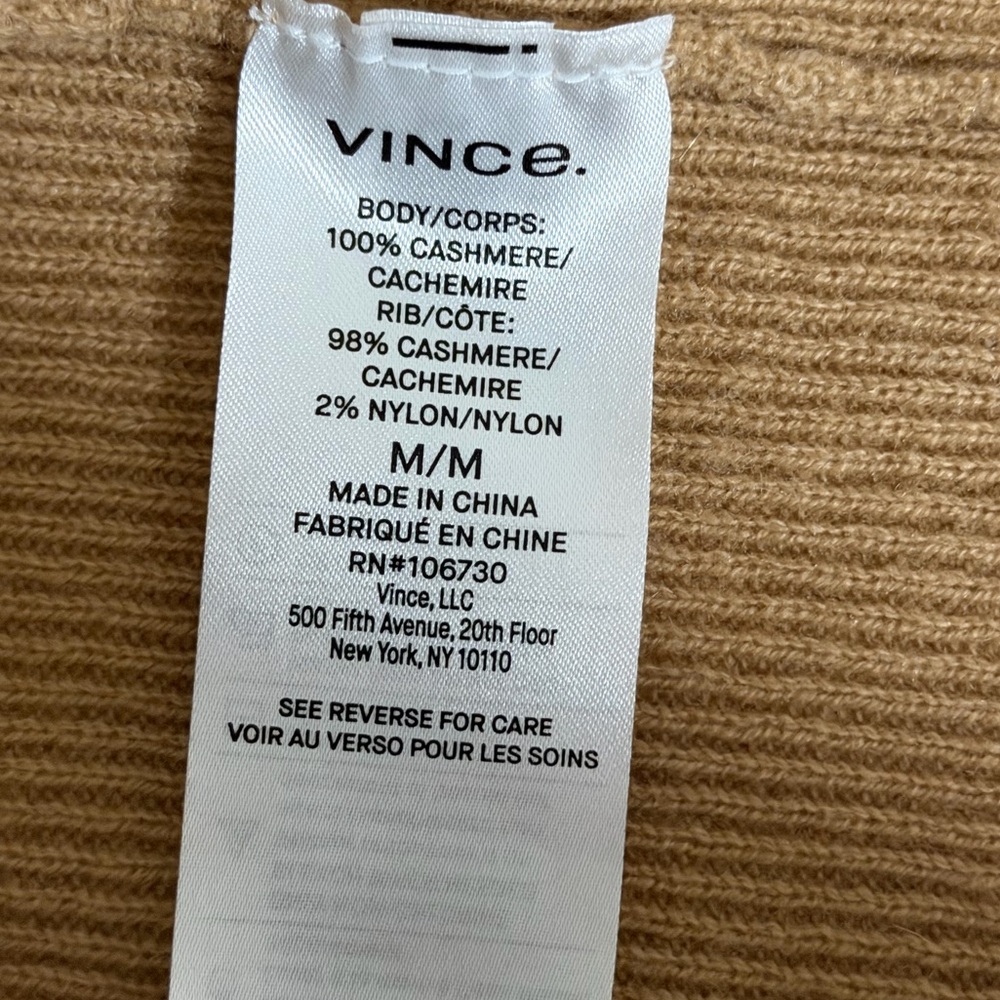 Vince Women's Camel Cardigan - Picture 3 of 3